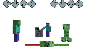 FNF Creeper vs Zombie Mobile Mod – Download and Play Online