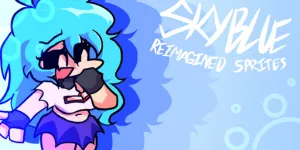 FNF VS. Skyblue V-Slice Mobile Mod – Download and Play Online