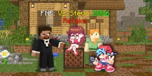 FNF Vs Steve 2026 Retake Mobile Mod – Download and Play Online